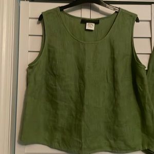Linen Shirt and matching camisole